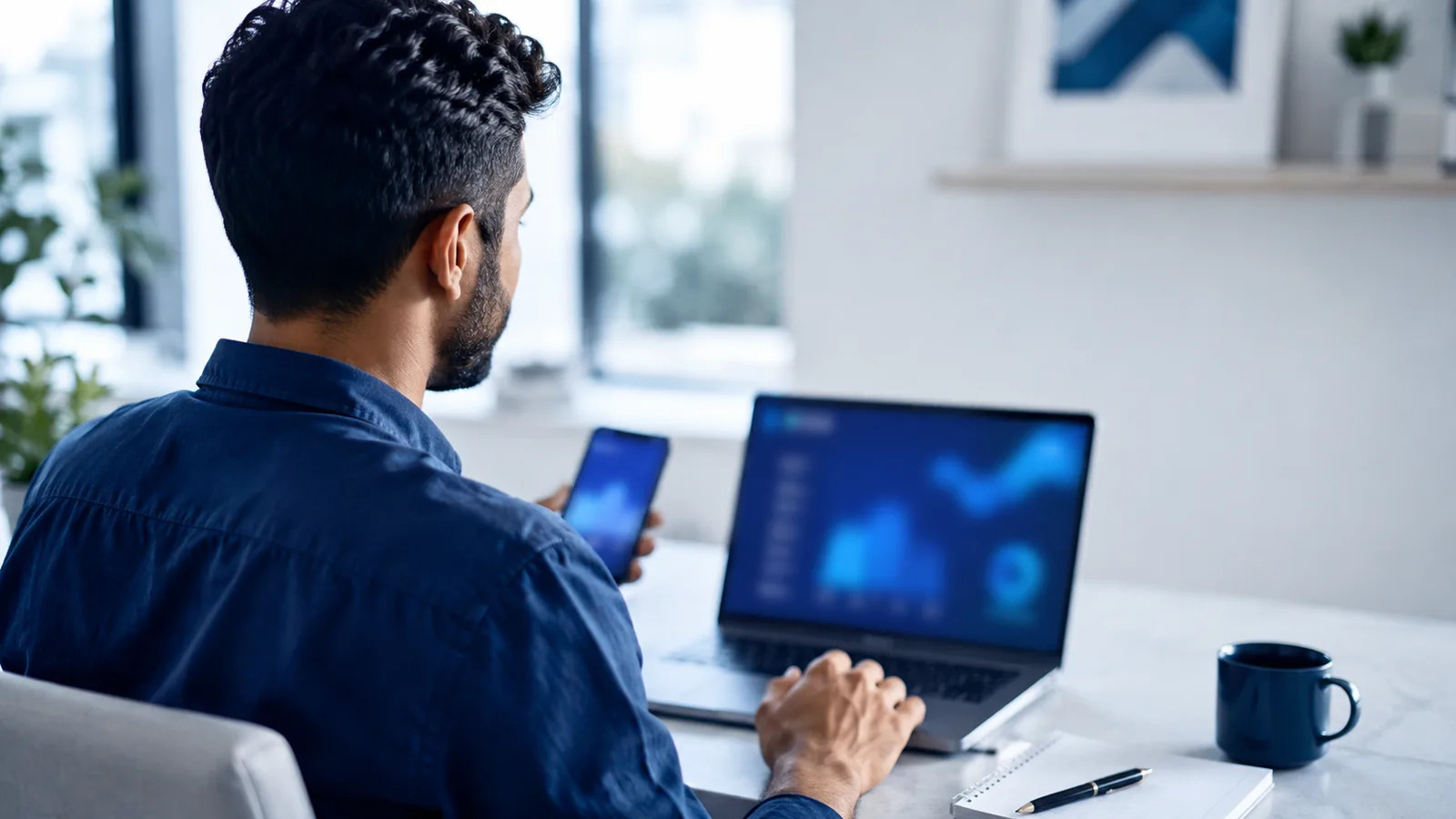 FlexiSurvey in use across a modern workspace