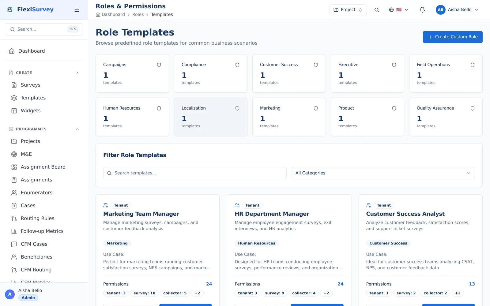 Assign roles