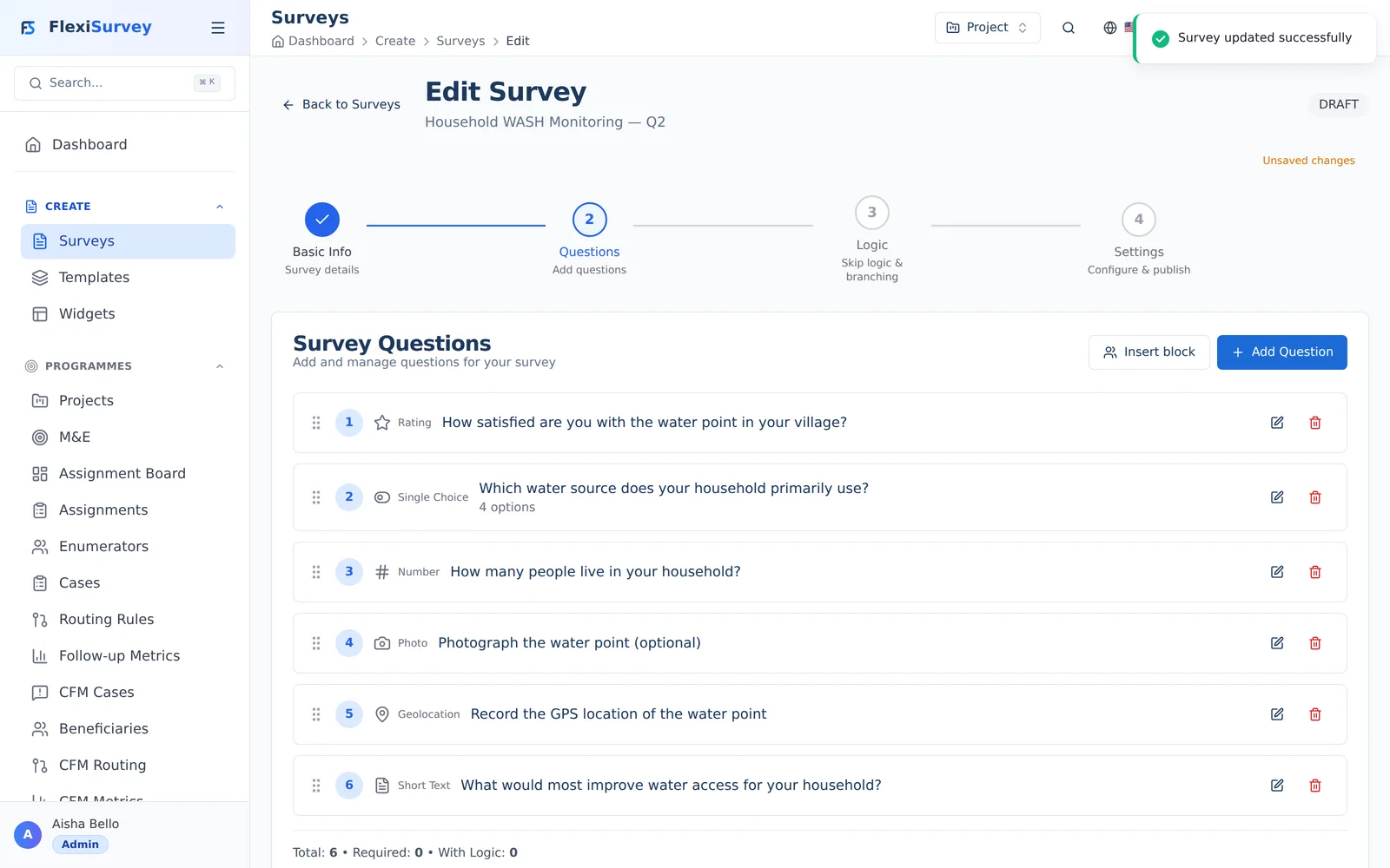 Add your questions
